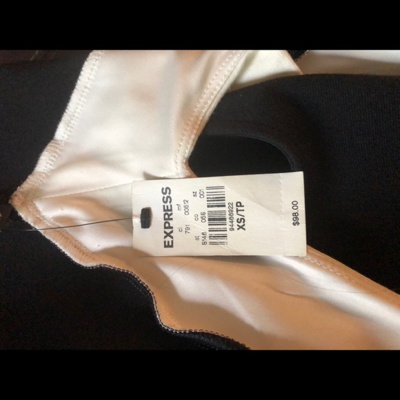 Black and White Express Cocktail Dress - Picture 6 of 7